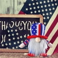 thumbnail image 6 of Utoimkio 4th of July Patriotic Gnomes Plush Decorations Party Supplies Memorial Day Red White Blue Gnomes Doll Patriotic Decorations for Home Party 4th of July Accessories, 6 of 8