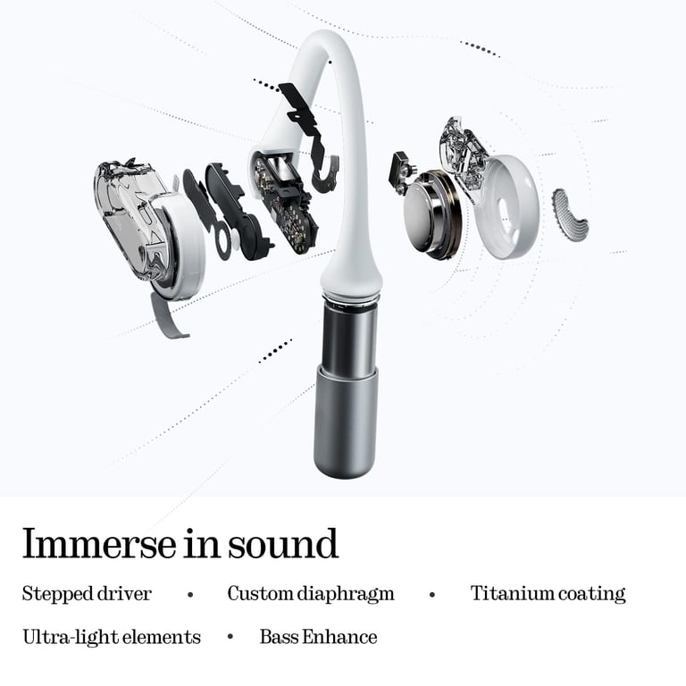 Nothing Ear(Open) Lightweight Open Ear Headphones with Adjustable