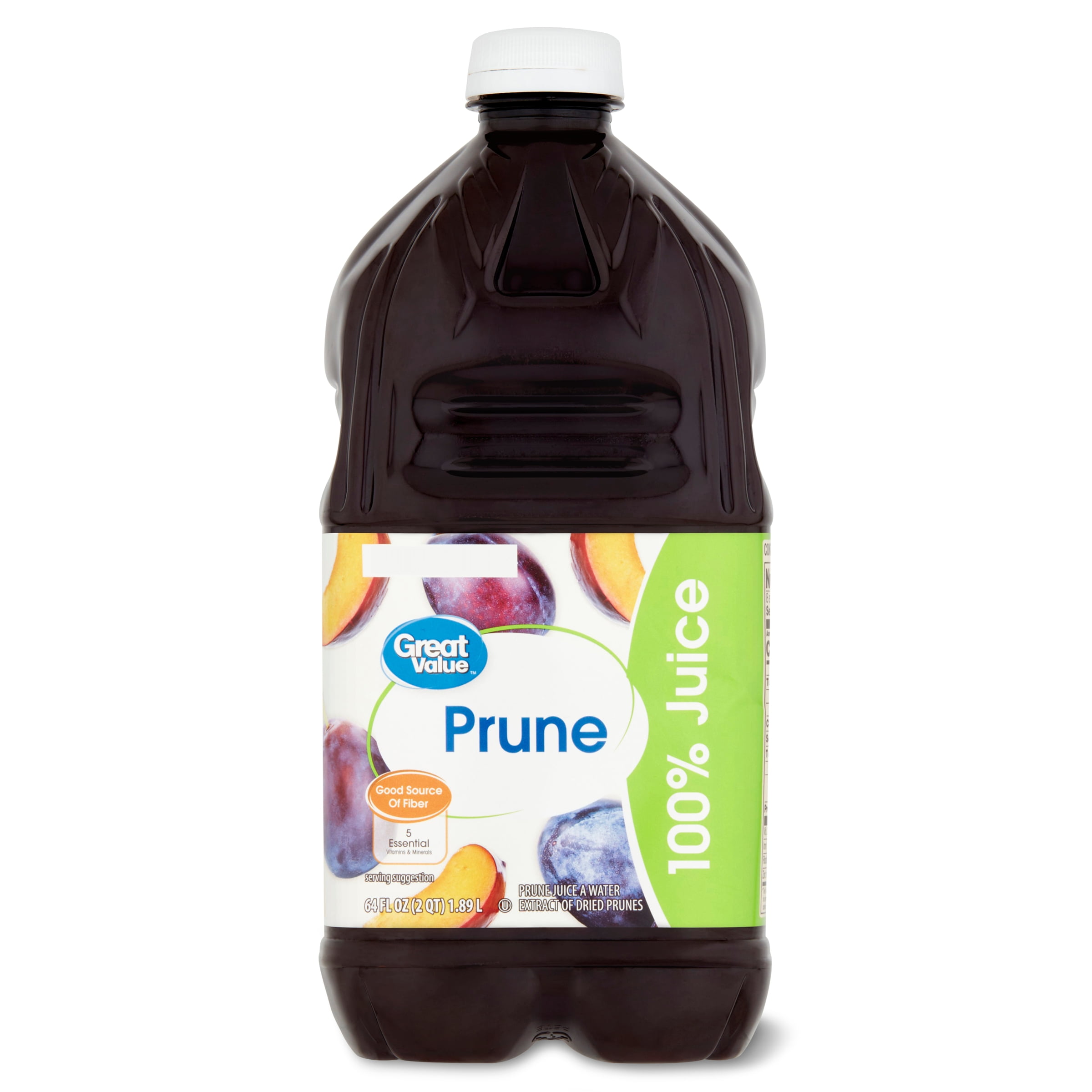Great Value 100% Prune Juice, 64 Fl. Oz.