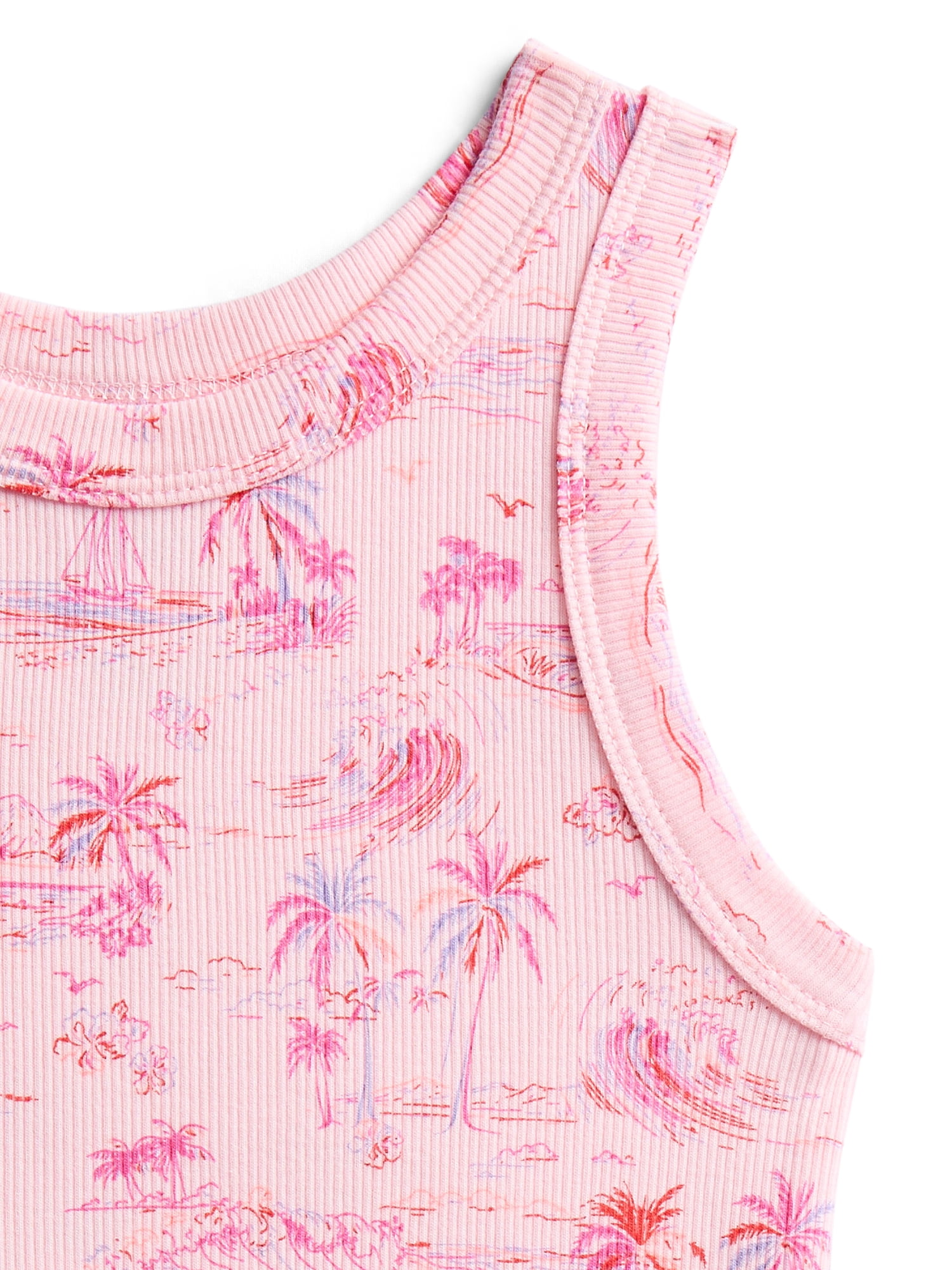 Wonder Nation Girls Kid Tough Ribbed Tank Top, Sizes 4-18 & Plus