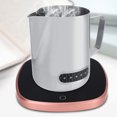 thumbnail image 3 of Heating Cup Mat,Household Waterproof Touch Heating Electric Coaster Cup Mat Built to Last, 3 of 13