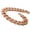 7 inch, variant on 13/15mm 7"-11" Cool Mens Chain Bracelet Stainless Steel Curb Cuban Link Bangle-7 Inch-13mm-Rose Gold