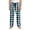 A-Green269, variant on JAJAHO Boys Girls Pajamas Pants Sizes 3-14 Plaid Loose Straight Leg Kids Sleepwear Bottoms