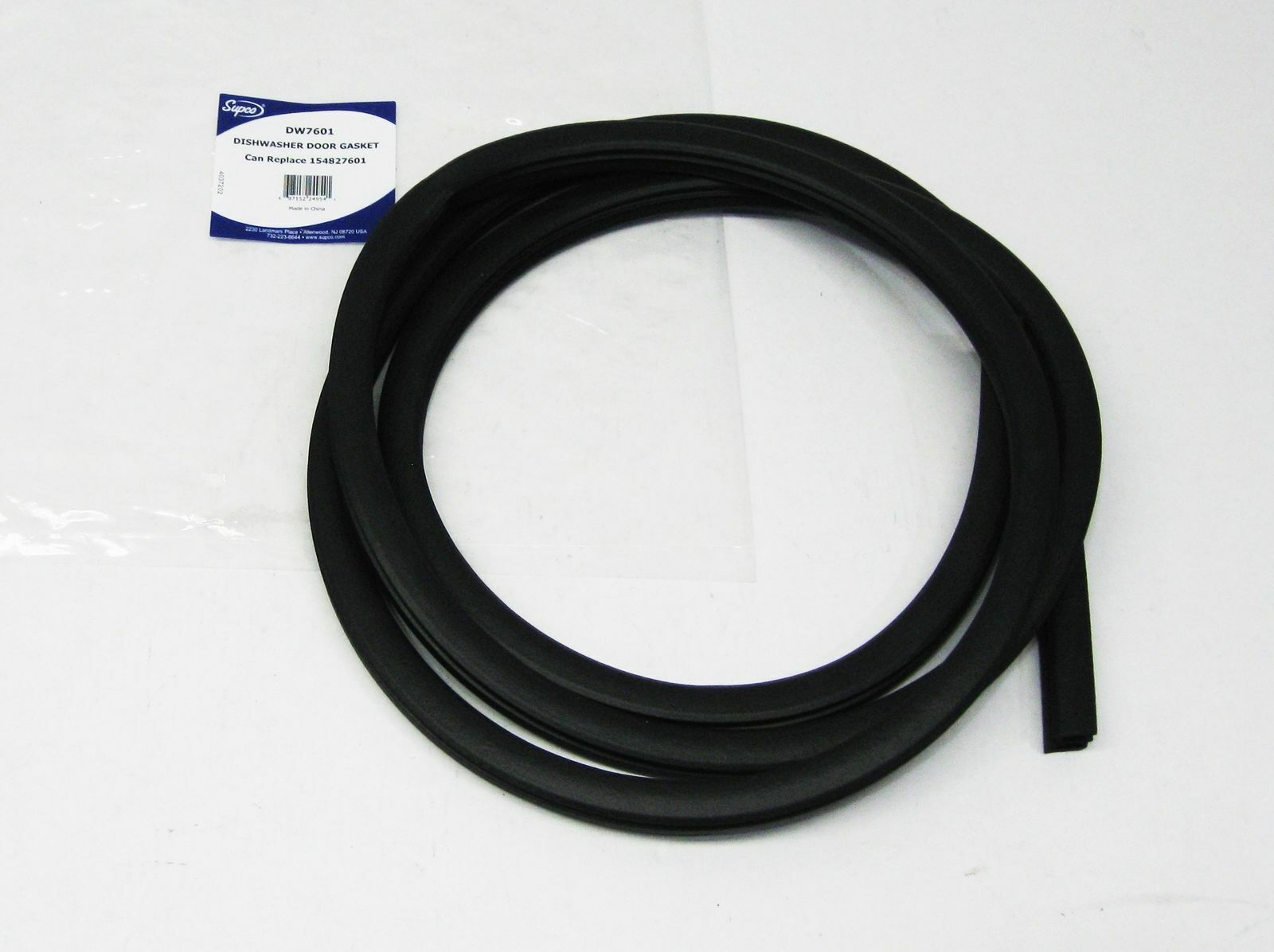 DW7601 Supco Dishwasher Door Gasket Seal for Frigidaire 154827601
