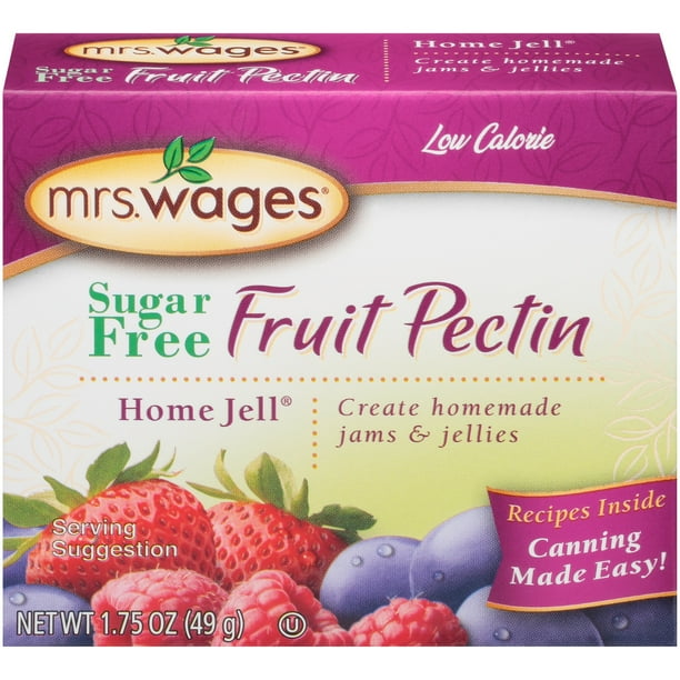 Mrs. Wages Sugar Free Home Jell Fruit Pectin Mix, 1.75 oz, 12 count