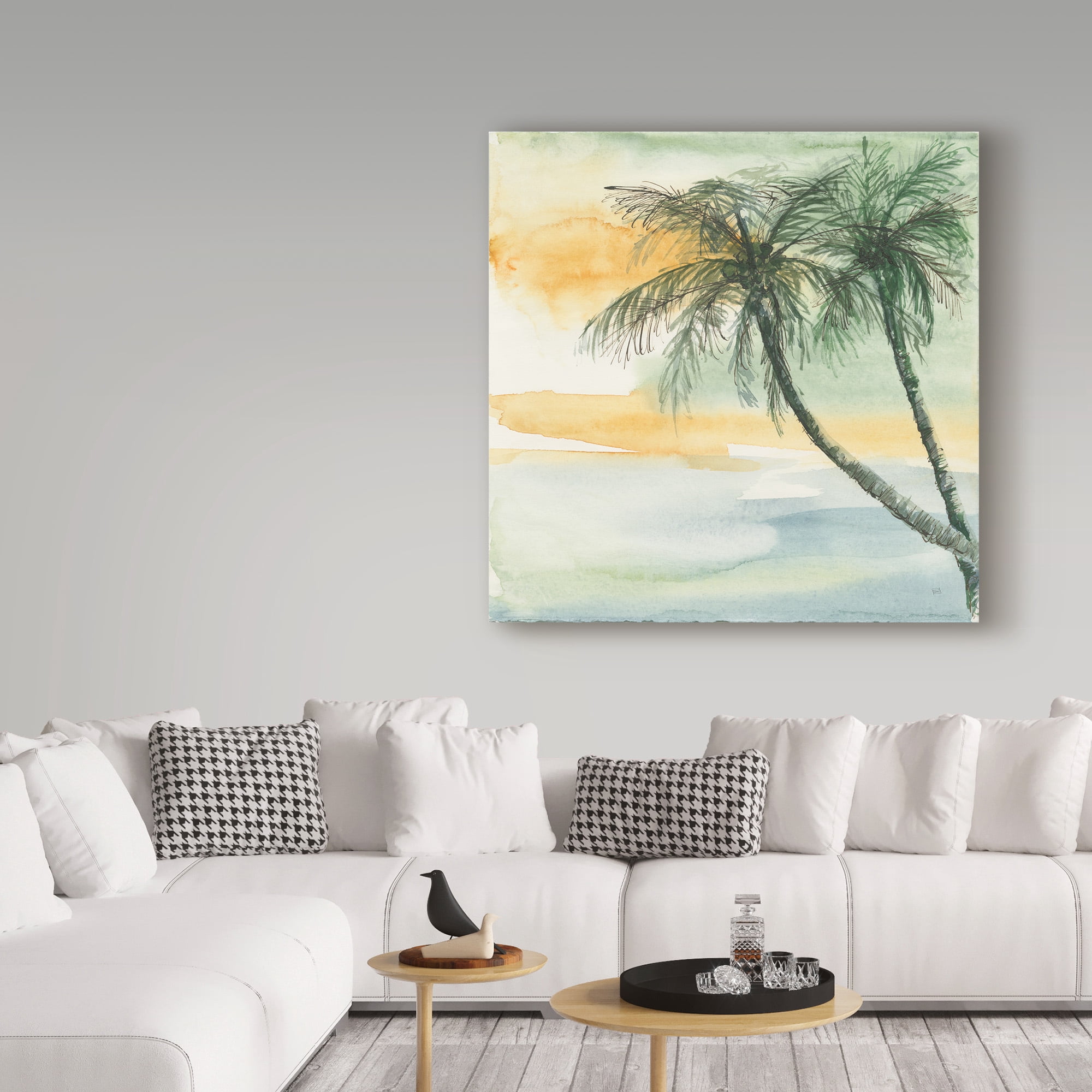 Trademark Fine Art 'Island Sunset II' Canvas Art by Chris Paschke
