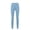 Sky Blue, variant on Duoif High Waisted Leggings with Women Full Length Stretchy Yoga Pants Womens Bottoms Purple L