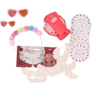 Gotz Hannah be My Mini Me 19.5 All Vinyl Doll with Long Blonde Hair to Wash & Style and Matching Accessories for Girl and Doll