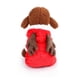 thumbnail image 5 of Methold Cachorro gato perro ropa de invierno ropa lindo mascota suéter puente sudadera con capucha abrigo traje Ropa para mascotas rojo METRO, 5 of 6
