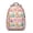 Pink-4, variant on Striped and Checkered Fusion Student Backpack - Ergonomic Comfort for College Commuters
