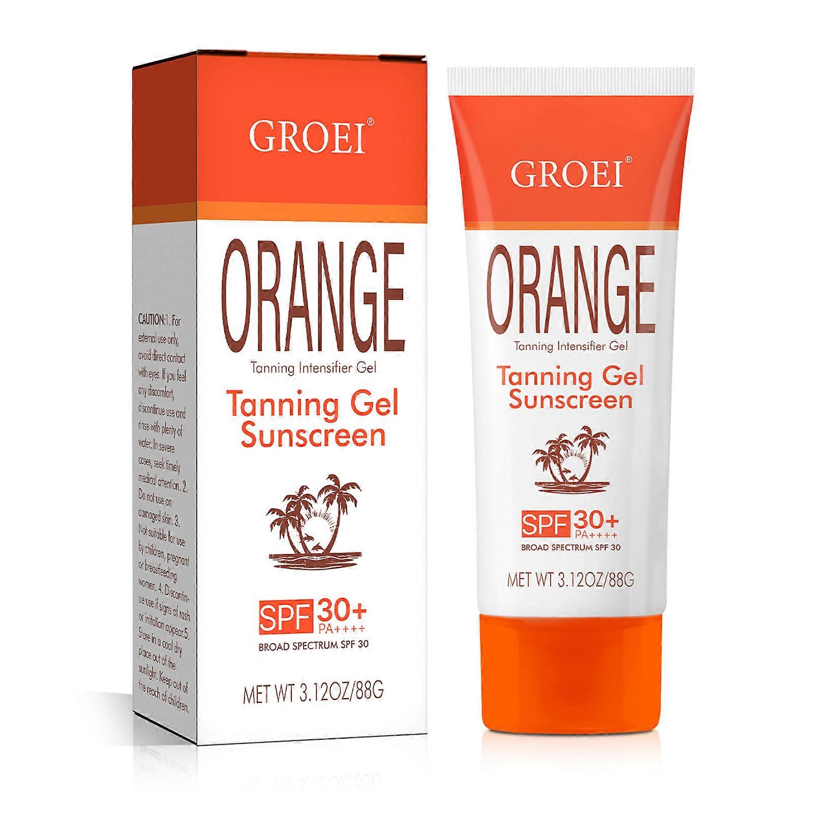 SPF30 Tanning Cream for face Body, Anti-Aging Sun Protection Body ...