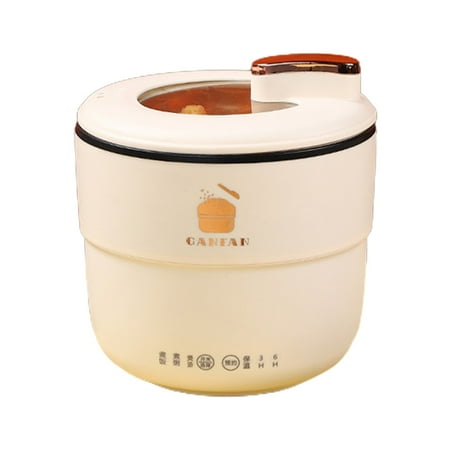 

Mini Rice Cooker Electric Hot Pot Portable Mini Ramen Pot For Steaming Stir-frying Porridge And Soup
