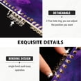 thumbnail image 4 of Wirebound Notebook Hardcover Spiral Notebooks Purple and Black Tie-dye Texture, 60 Pages, 80 GSM, 5.7 x 8.3in, 4 of 7
