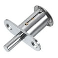 thumbnail image 5 of Uxcell 23mm Drawer Locks, 4 Pack Zinc Alloy Chrome Finish Drawer Door Lock Keyed Different, Silver Tone, 5 of 5