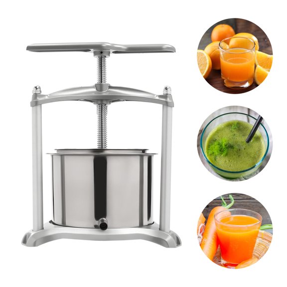 Stainless Steel Fruit Frame Press 6L Cheese Juice Wine Making Home Brew Fruit Wine Press