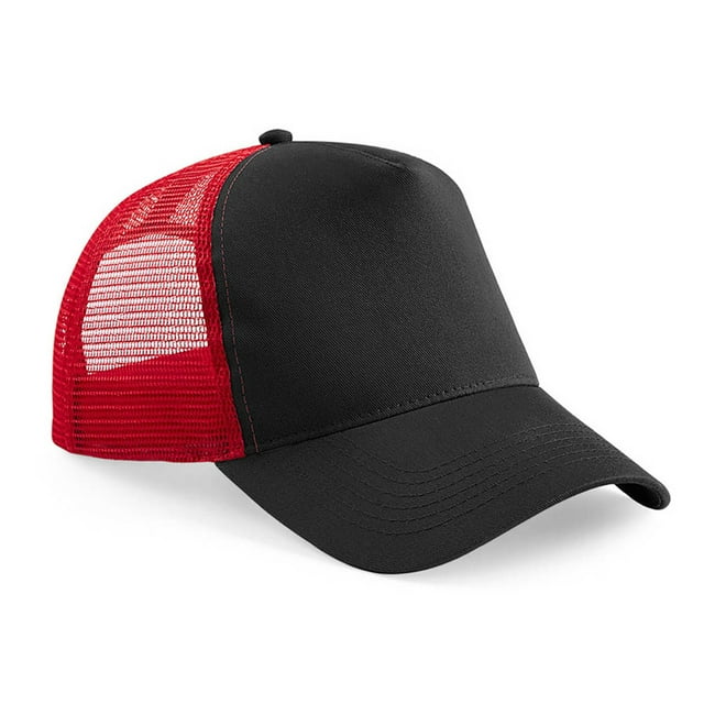 Beechfield Mens Half Mesh Trucker Cap / Headwear