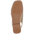 thumbnail image 5 of Journee Womens Brinsley Croco Texture Sling Back Flat Sandals, Widths Available, 5 of 9