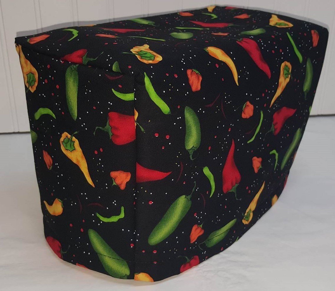Toaster Cover by Penny's Needful Things (2 Slice, Hot Peppers