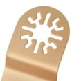 thumbnail image 4 of Oscillating Blade, Oscillating Multitool Saw Multitool Power Bit, Cutting Out Marble Gold For Professional Project Home Improvement, 4 of 8