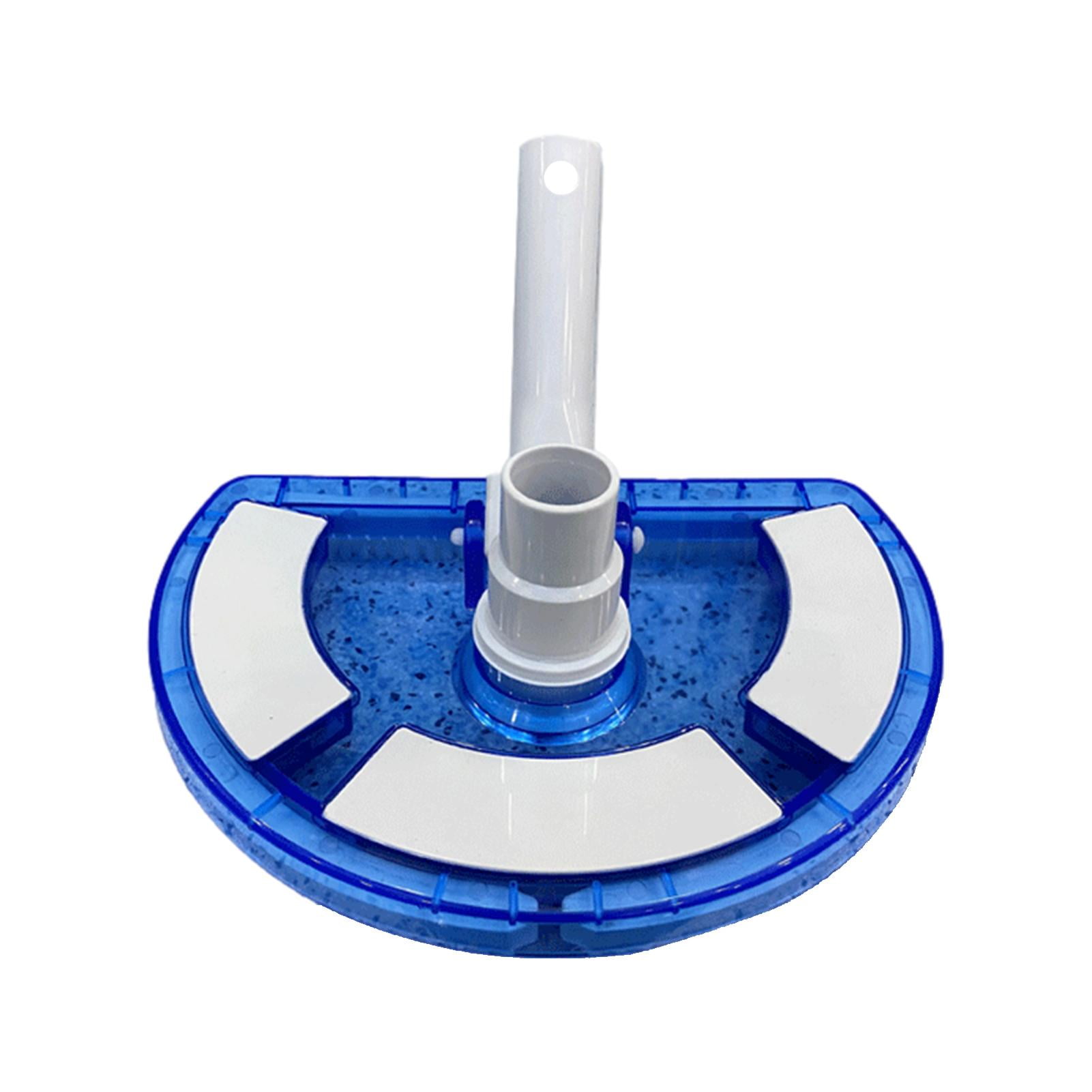 Pool Vacuum Head Transparent Curved Half Moon Swimming Pool Vacuum Head 10.5in Cleaning