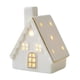 thumbnail image 4 of Estatua iluminada de cerámica Macarena figura de mesa adorno navideño 75 cm x 6 cm x 9 cm, 4 of 8