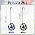thumbnail image 2 of 2 Pack Soccer Kick Trainer Soccer Net Volleyball Kick Trainer Net Training Device Football Training Aid Single Soccer Return Trainer Net Children Teen, 2 of 5