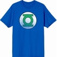 thumbnail image 4 of Green Lantern Logo Men's Blue Crew Neck Short Sleeve Tee-3XL, 4 of 6