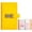 Yellow, variant on Funny Children Waterproof Budget Binder With Password Lock Save Money 100 Envelopes Money Saving Challeng Mini Binder Savings Challenge Savings Challenges Sheets Savings Challenges Book PINK 2