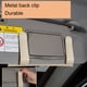 thumbnail image 5 of Porta Pañuelos para Visera de Auto ChuLian Cuero con Cristales Beige, 5 of 7