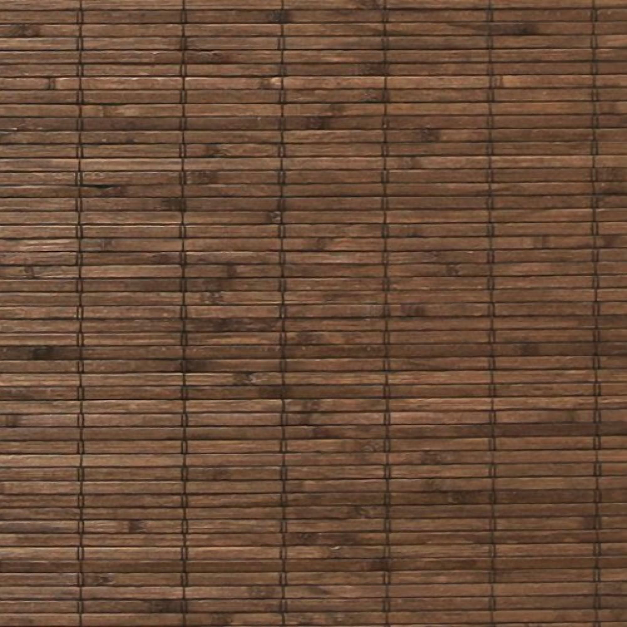 Radiance Cordless Blinds Shades, Bamboo Blinds for Semi-Private Light Control, Cocoa, 46” x 64”
