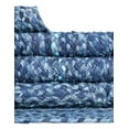 thumbnail image 5 of Unique Loom Braided Chindi Collection Area Rug - Layer (3' 3" Round Blue/Navy Blue), 5 of 6
