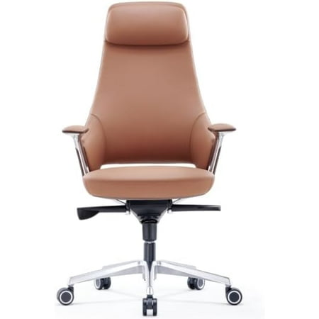 fohfurniture professional brown faux leather product
