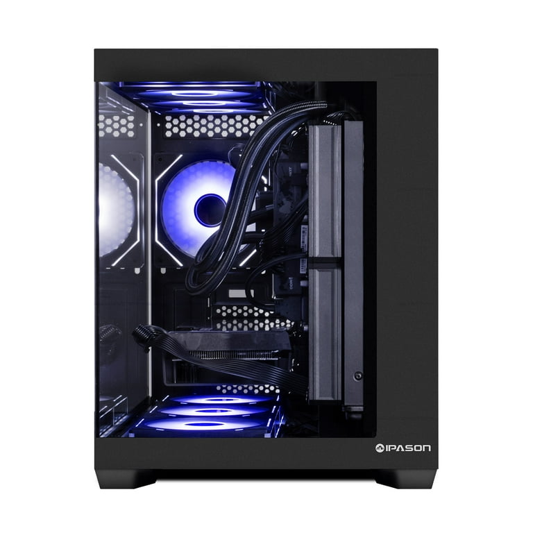 IPASON Gaming Desktop PC,AMD Ryzen5 9600X,Geforce RTX 5060
