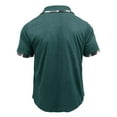 thumbnail image 5 of Xuniizn Mens T Shirts, Solid Color Button Down Short Sleeve Casual Loose Dress Shirts with Pockets, Plus Size Soft Breathable Golf Performance Tees, S-3XL, 5 of 6