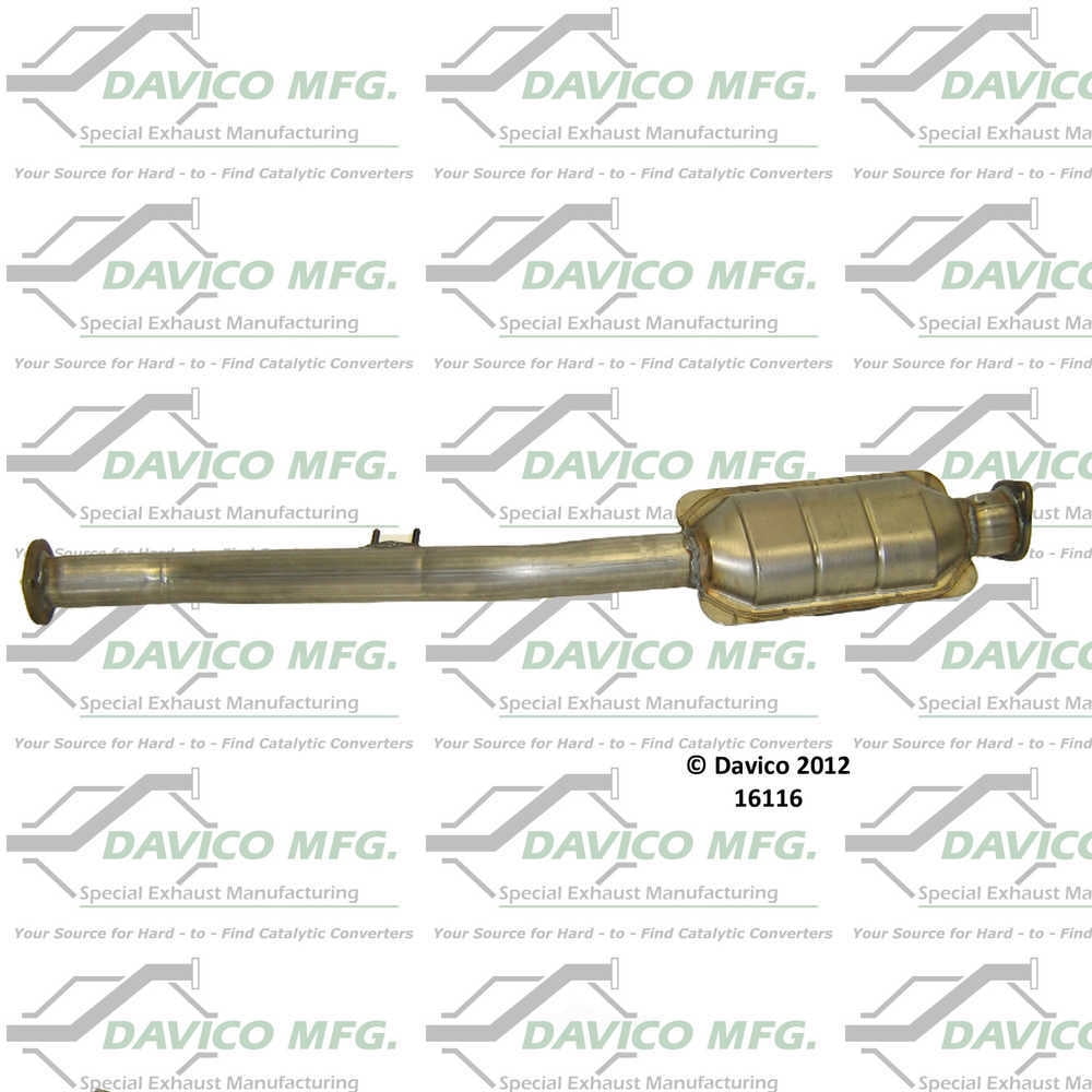 Davico Mfg 16116 Direct-Fit Catalytic Converter