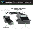 thumbnail image 3 of Tekonsha Prodigy  iD Smart Phone Configured Brake Controller for Trailers with 1-4 Axles, Black, 3 of 10