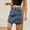 Blue, variant on Women Skirt Soft Hugging Denim Skirt Elastic Waist Cargo Pocket Denim Skirt Skirt Knee Length Skirt Silk Skirts for Women Cute Skirts for Teen Girls Womens Midi Skirt Pleated Skirts for Women plus