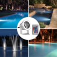 thumbnail image 2 of Underwater Light Embedded High Voltage 85-265v LED Floodlight RGB Fountain Pool Pond Aquarium Spotlight Bulb Lamp B, 2 of 5