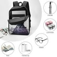 thumbnail image 3 of Scary Wednesday Backpacks Basic Shoulder Daypack Bookbag Satchel Knapsack Rucksack, 3 of 3
