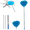 02#Blue, variant on Djiypn Ceiling Fan Cleaner Duster with 62‘’ Extendable Long Handle Ceiling Fan Blade Cleaning Tool, Reusable Microfiber Mop Head for Dusting Ceiling Fan Baseboard Wall Floor, Blue