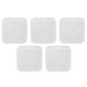 thumbnail image 1 of 5pcs Powder Puff Storage Box Holder Transparent White Breathable Dustproof Makeup Puff Container Case, 1 of 5