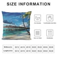 thumbnail image 5 of Orinice Palm Trees Graphic Decorative Throw Pillow Cover for Home Couch 22x22in, 5 of 5