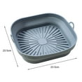 thumbnail image 6 of Sunjoy Tech Non-stick Baking Pan Round Square Cheesecake Water Bath Pan Foldable Food Grade Cake Pan Oven Safe Silicone Pan, 6 of 8