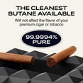 Colibri Pure Premium Refillable Butane Lighter Fuel, 2 Pack, 50g/3.04