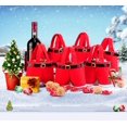 thumbnail image 4 of 10 PCS Decoraciones navideñas Bolsas de regalo Bolsas de dulces Estilo pantalón de Papá Noel Bolsas de golosinas encantadoras para niños Lo mejor para bodas Vacaciones Año nuevo Tamaño pequeño, 4 of 5
