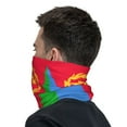 thumbnail image 2 of Neck Gaiter Face Mask Men Women Flag Of Eritrea Seamless Bandana Face Cover Scarf Mask Balaclava Headband, 2 of 7