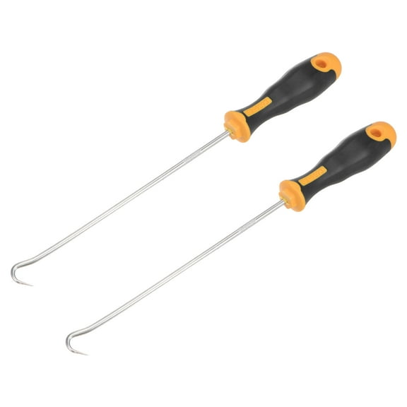 Uxcell Full Hook Pick 9.84" Puller Remover Removal Tool for Oil Seal/O-rings, Gasket, Hose 2Pack