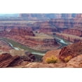 thumbnail image 2 of Illg, Cathy and Gordon 14x11 White Modern Wood Framed Museum Art Print Titled - UT, Dead Horse Point SP Colorado River gooseneck, 2 of 4