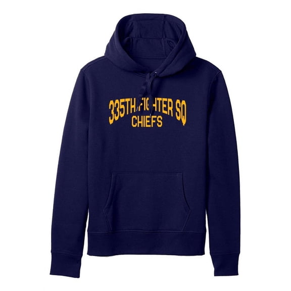 USAF US Air Force 335th Fighter Squadron Chiefs Pullover Hoodie