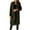 Army Green, variant on Brondbend Coat Womens Jacket Womens Lapel Long Sleeved Outerwear Solid Color Warm Stylish Loose Fit Jacket Ladies Vacation Tops Army Green